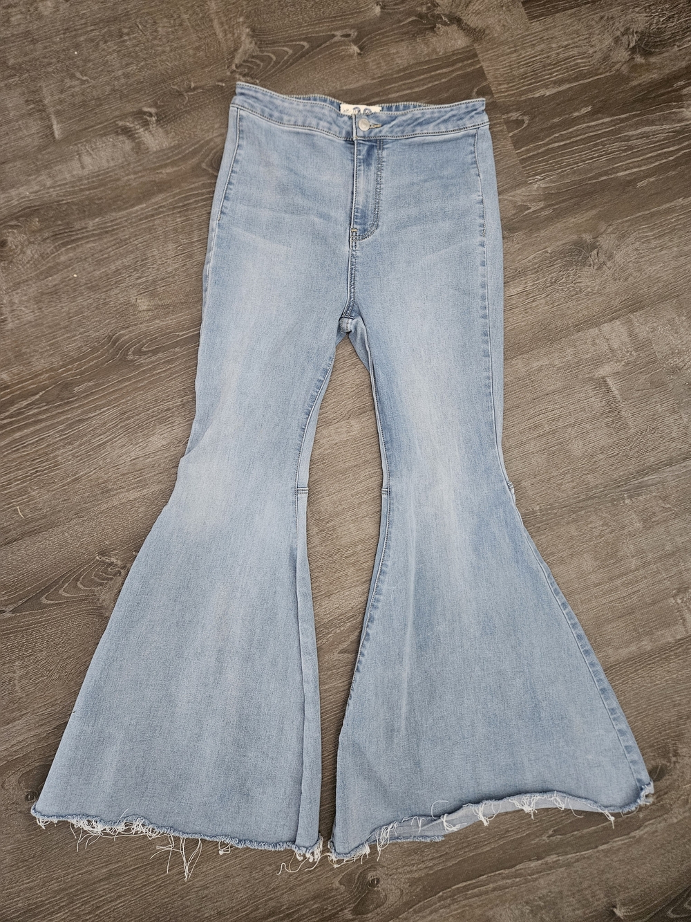 Free People We The Free Just Float On Flare Jeans Light Wash 29 Short